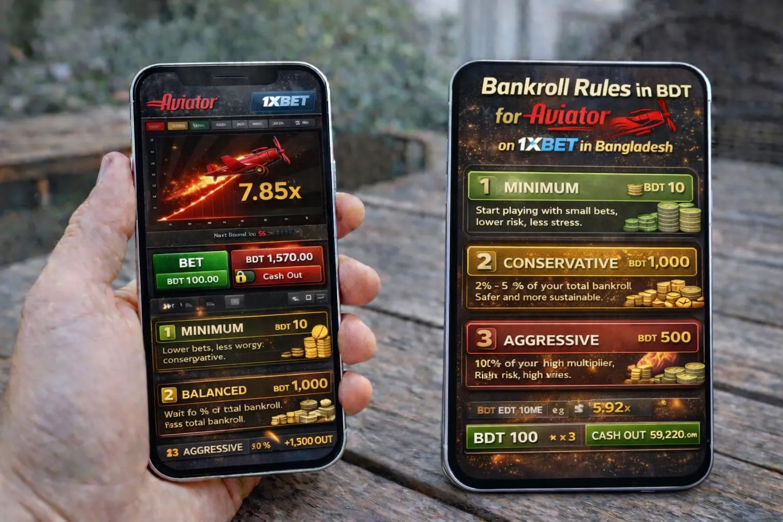 Bankroll rules in BDT for Aviator on 1xBet in Bangladesh — budget guide